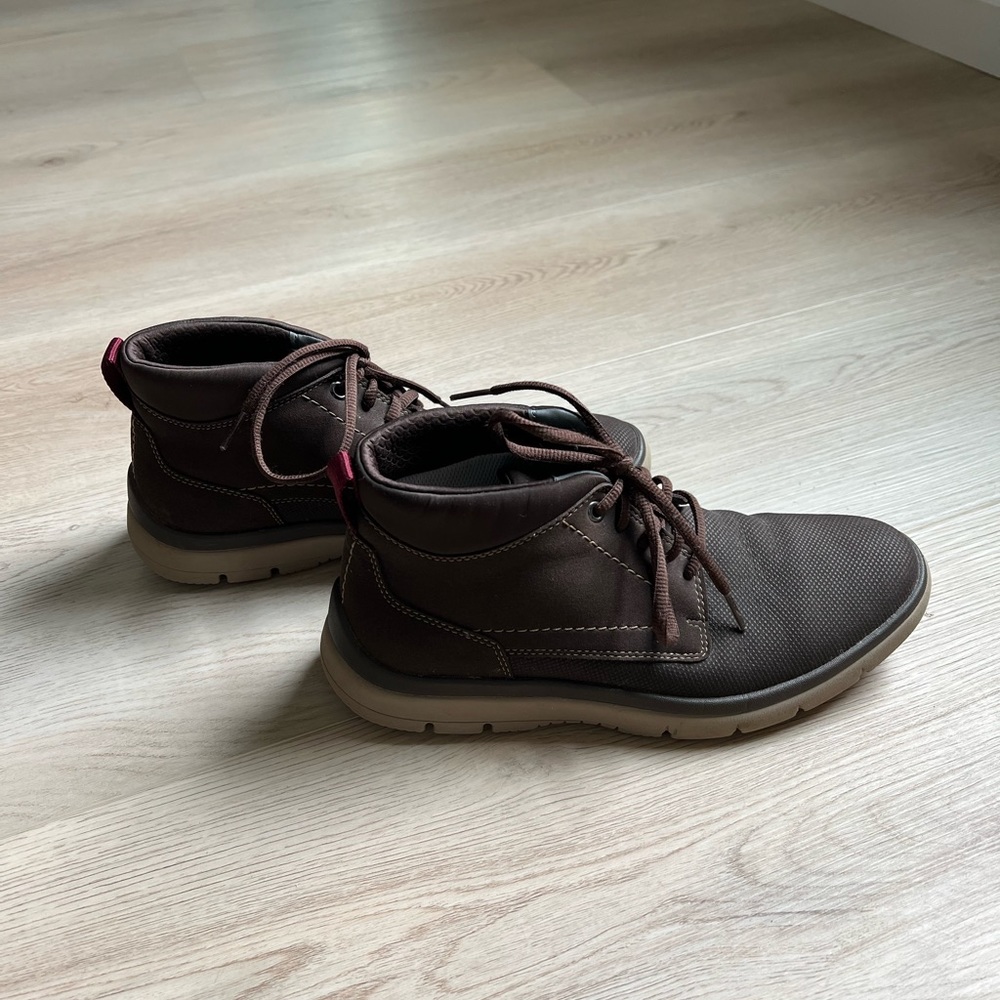 Clark’s Mens Cloudsteppers Lightweight Low Boots | Brown Clark’s Boots